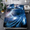 Timiany Bettwäsche 3D Galaxis Bettbezug 135×200 Bettwäsche Set 3 Teilig Bettbezüge Mikrofaser Bettbezug Mit Reißverschluss Und 2 Kissenbezug 50x75cm (Planet,135x200+80x80)
