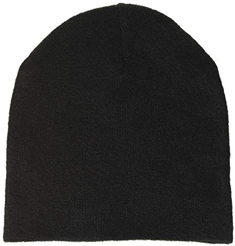 PIECES Damen pcberta hood noos bc M tze, /Black, Einheitsgröße EU