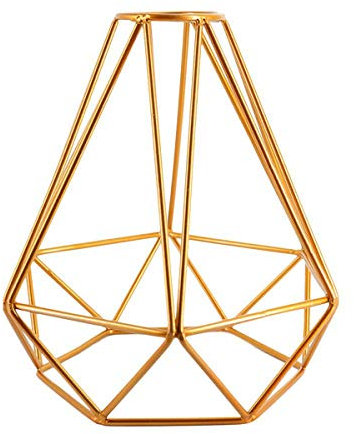 Eurobuy Vintage Käfig Metall Lampe Schatten Lampenhalter Decke Pendelleuchte Industrie Vogel Käfig Licht für Küche Esszimmer Wohnzimmer Flur Schlafzimmer Eingang