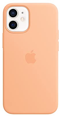 Apple Silicone Case with MagSafe (for iPhone 12 mini) - Cantaloupe