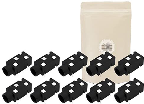Adaptout 10X Prise Mini Jack 3,5 mm Femelle a souder PCB Board Stereo
