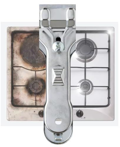 Vellichor Metal Oven Scraper Tool - Clean Your Hob/Glass or Ceramic/Enamel Cooker Stove or worktop Surface | Heavy Duty Kitchen Cleaning Tool | Can Also be Used on Windows or for Paint Removal
