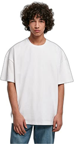 Urban Classics Herren Ultra Heavy Oversized Tee T-Shirt, White, M