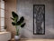 VAILLA ® Donna albero, Quadro moderno soggiorno, Decorazione 3D Murali in legno, Quadretti da parete in nero e oro, Decorazioni moderni muro per salotto, camera da letto, Corridoio, casa