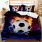 3D Druck Fußball Bettwäsche Kinder 135x200 Fußball Muster Bettbezug Jungen Teenager Sport Thema Bettwäsche Set für Fussball-Fan (A5,135 x 200 cm)