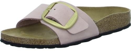 Birkenstock - Sandali Bio Arizona Donna Metallizzato, Rosa, 40 EU