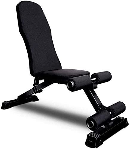 Hantelbank, verstellbare Bank, Fitnessbank, Bauchbrett, verstellbare Hantelbank, klappbare Bankdrückbank für den Hausgebrauch, mit einem Gewicht von ca. 200 kg