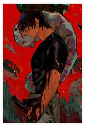 AAVEDA Toji Fushiguro 11 Leinwand-Poster, Schlafzimmer-Dekor, Sportlandschaft, Büro, Raumdekoration, Geschenk, ungerahmt, 30 x 45 cm