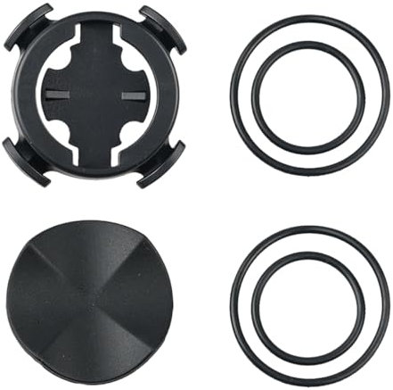 Reccisokz 2 Pezzi Supporto per Tachimetro da Ciclismo,Porta orologio con codice della bicicletta,Staffa di supporto cronometro per montaggio,Compatibile per Garmin Edge 200/500/510/520/800/810/1000