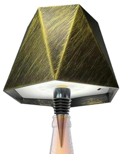 Touch Control Table Lamp, Portable LED Bottle Lamp, LED Wine Bottle Lamp, Rechargeable Table Lamp, LED Lamp with Bottle Cap, LED Table Lamp for, Lamp