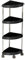 Mobile Carrello Bagno Salvaspazio, 82 * 26 * 26cm Mobile Doccia Portaoggetti Da Terra Porta Bagnoschiuma Da Doccia Angolare Scaffale Angolare Da Terra Scaffale Bagno Portaoggetti Doccia Da Terra