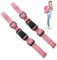2 Stück Brustgurt rucksack, Verstellbarer Brustgurt Rucksack,Verstellbarer Brustgur Für Schulranzen,Brustgurt Rucksack Kinder Set,rutschfest Strapazierfähiger Brustgurt für Außerhalb Reise (Rosa)