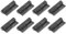 Sourcing Map 8 Pack 3-1/3 x 1-4/7 Carbon Steel Weldable Flag Hinges with Removable Pin, Weldable Lift Off Hinges for Metal Gate Swing Door Trailer Ramp
