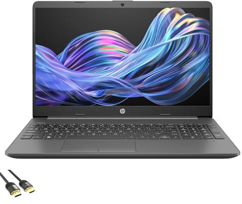 HP 255 G10 15.6 Business Laptop, AMD Ryzen 7 7730U, 15.6 FHD Display, 64GB RAM, 2TB SSD, AMD Radeon Graphics, Numeric Keypad, USB-C, PDG HDMI Cable, US Version KB, Windows 11 Pro, Dark Ash Silver