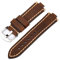 yaponuk Armband für ORIS Aquis Diver Serie 733-7730-4157M mechanisches Kalenderarmband(Browns,12mm)