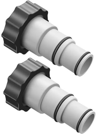 CLISPEED 2pièces Adaptateur Piscine pour Pompe Filtrante Kit Raccords Compatibles pour Accessoires Pompe Piscine Sol Facile à Installer Et Entretien Simplifié