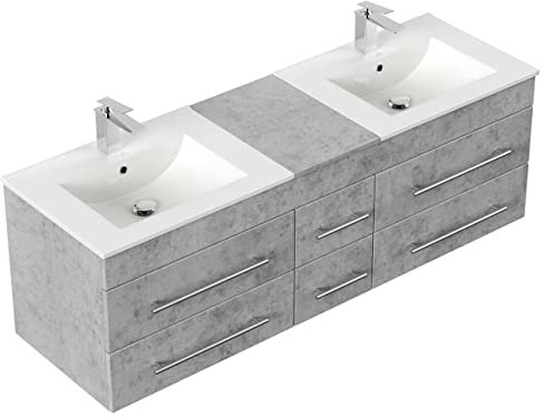 emotion Badmöbel Roma XL Beton