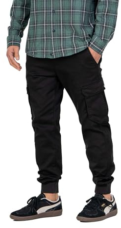 Reell Reflex Rib Cargo – Jogger Cargohose für Herren mit elastischem Bund – Regular Tapered Fit