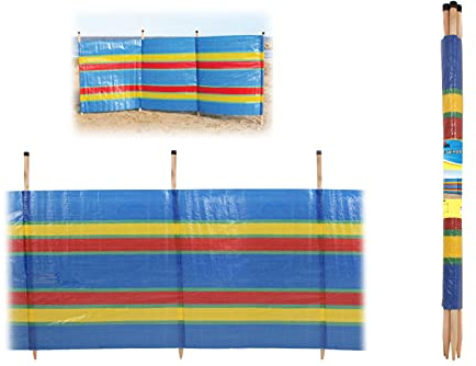 Nalu Windbreak Beach Windbreakers – 4 Pole (210cm), 5 Pole (280cm) & 6 Pole (350cm)