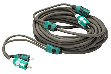 KICKER 47KMI7 Marine Series 2-Ch RCA Interconnect, 7.0m
