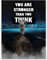 wandmotiv24 Leinwandbild Motivation, Hochformat, Stronger Than You Think M0045