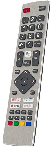 Ersatz Fernbedienung passend für Sharp 4K UHD Android TV DH2006122573 und DH2006135847