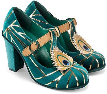 Hot Chocolate Design Chocolaticas Damenschuhe, Mary Jane, Pumps, pfau, 35.5 EU