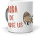 mundohuevo Taza Divertida | Hora de Tocarse los Huevos | Taza de Café para un Momento Relax | Regala la Taza más Divertida | Mensaje Divertido y Alegre | Cerámica AAA 350 ml