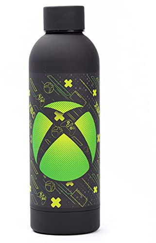 Xbox botella de agua adultos niños 750ml juego de acero inoxidable deportes Taza Un tamaño