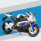 HZGLY 1:12 Racing Modellauto Diecast Metal Modell Sport Race Motorrad Modell Motorrad Für BMW R Nine T Scrambler S1000RR R 1200 GS (Size : B)