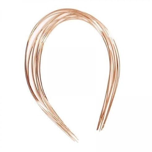 Baoblaze 2x 10x Flexible Blank Headband Base Wire Hairband DIY Headpiece Metal Hair Hoop for Beads Fascinators Hat Daily Use Prom Cosplay