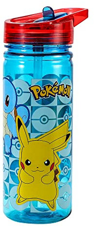Pokemon 580ml Water Bottle for Kids School Drinks Bottle Made of Durable Ecozen Reusable BPA Free