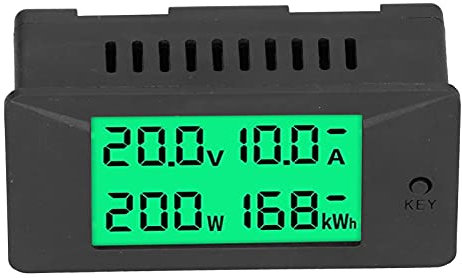 PZEM-025 Energiemessgerät DC5-12V Spannung Strommonitor DC Digitalanzeige Voltmeter und Amperemeter 50a Leistungs- und Stromverbrauchstester mit Schlüsselkabel