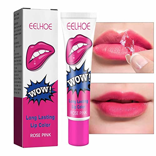 Abziehen von Lippenflecken | 1/6-teiliges koreanisches Lippentönungs-Make-up | Wasserfester flüssiger Lippenstift Lipgloss Peel-Off | Lipgloss Lip Tattoo Stain Make Up Set für Damen & Mädchen