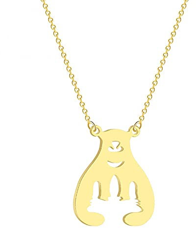 Halskette Anhänger Aurora Nordlichter Eisbär Tier Halskette Frauen Schmuck Schöne Nord Anhänger Halsketten Baby Geburtstagsgeschenke