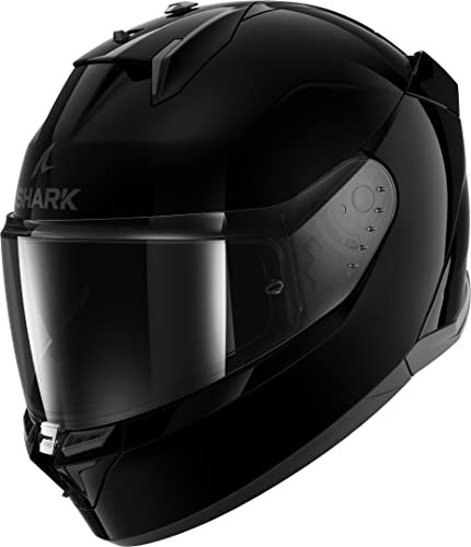 SHARK, Integraler Motorradhelm D-SKWAL 3 BLANK Black BLK, L