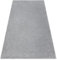 rugsx Teppich Softy grau, glatt, einfarbig, für Zimmer, Wohnzimmer, Schlafzimmer, 60x100 cm