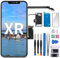 CYKJGS Ersatzdisplay für iPhone XR mit Ohrlautsprecher, Näherungssensor, 3D-Touch, 15,5 cm (6,1 Zoll), LCD-Display, Digitizer, komplette Montage, Ohrmuschel, Frontglas, Reparatur-Werkzeug-Set, A1984,