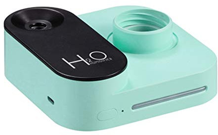 Knadgbft Humidificador portátil recargable aromaterapia humidificador USB difusor de aire con lámpara de noche, verde
