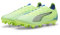 PUMA Ultra 5 Match FG/AG, Soccer Shoe Unisex Adulto, Fizzy Apple White-Bluemazing, 39 EU