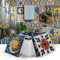 12pcs Moroccan Tile Stickers, Thicker Kitchen Bathroom Wall Tile Stickers Peel and Stick on Tile for Fireplace Surround Self Adhesive Vinyl Waterproof Mosaic Art (15cm x 15cm, 6x6 inches)