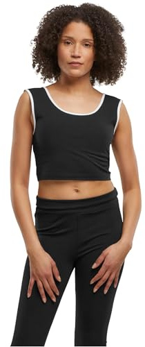 Urban Classics Ladies Contrast Cropped Top