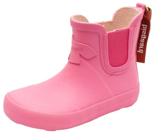 Bisgaard Unisex Kinder Barefoot Rubber Rain Boot, Pink, 29 EU Weit