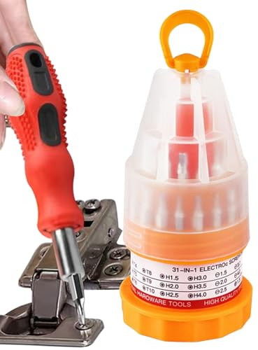 Precision Screwdriver Set | Pagoda Precision Screwdriver Tool Kit | Professional Household Gadgets Portable Repairing Supplies for Outdoor Household Maintenance Daily Travel Phone