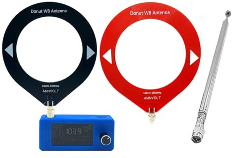 Jooehyer SI4732 Radio Receiver 10KHz-180MHz+3XAntenna Kit SW LW AM FM SSB Mini SI4732 Radio Portable Shortwave Radio Receiver