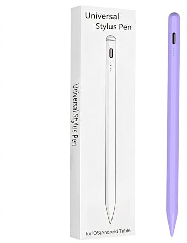 Pennino capacitivo per AMZ Fire Max 11 Table Fire HD 10 Touch Screen Pen per Honor Pad 10/X8a/MagicPad 2/XIAOMI Pad 7/6/PRO/Redmi PadSE Tablet Pennino stilo (viola)