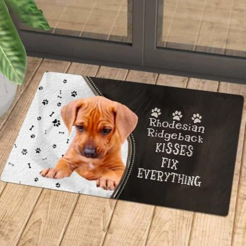 fußmatte innen Fußmatte „Rhodesian Ridgeback Kisses Fix Everything“