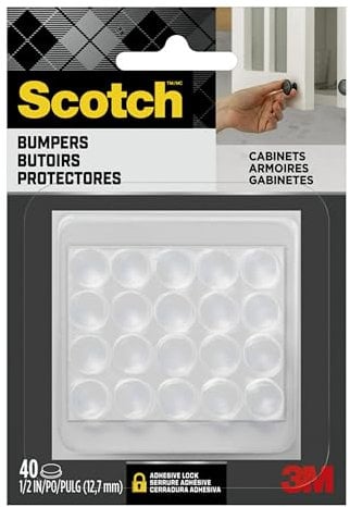 Scotch SP951-NA Bumpers, 1/2 Round