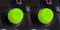 2 x Analógico Gamepad levantado antideslizante pulgar Stick Grips Thumbsticks Joystick Cap Cover para PS4, PS3, Xbox 360, Xbox One Controller (verde)