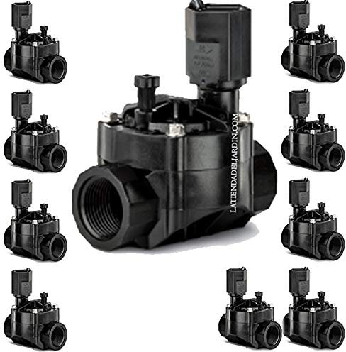 Suinga 10 elettrovalvole 100-HV da 24 V Rain Bird. Funziona con programmatori elettrici di qualsiasi Marca sul mercato.